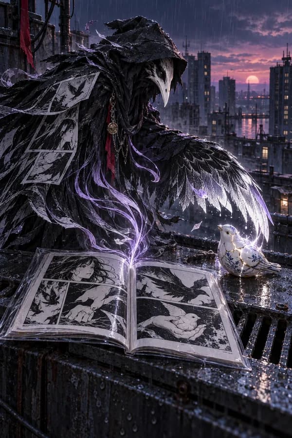 First Print Shadow Comic artwork